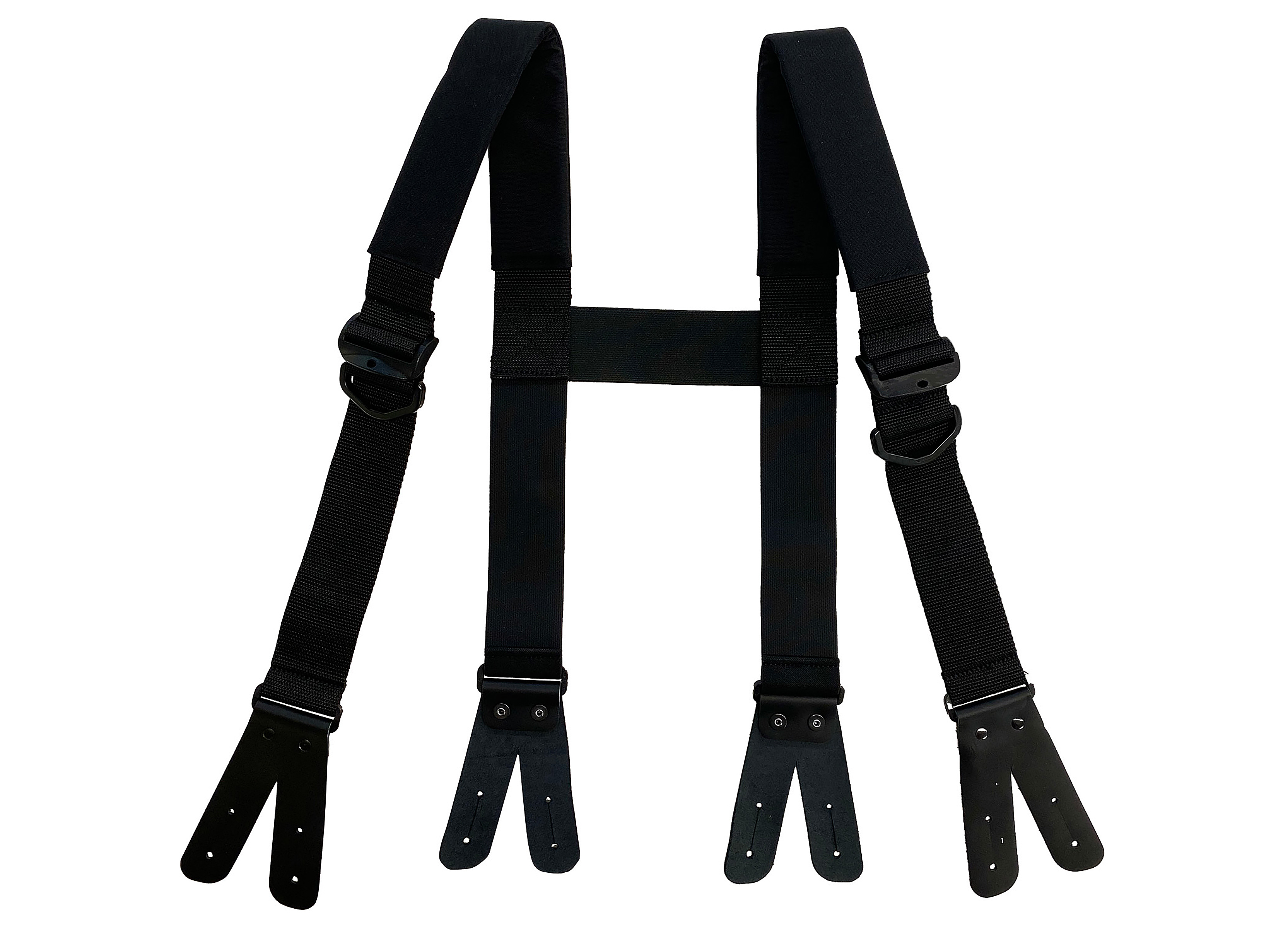 Suspenders with Leather Ends